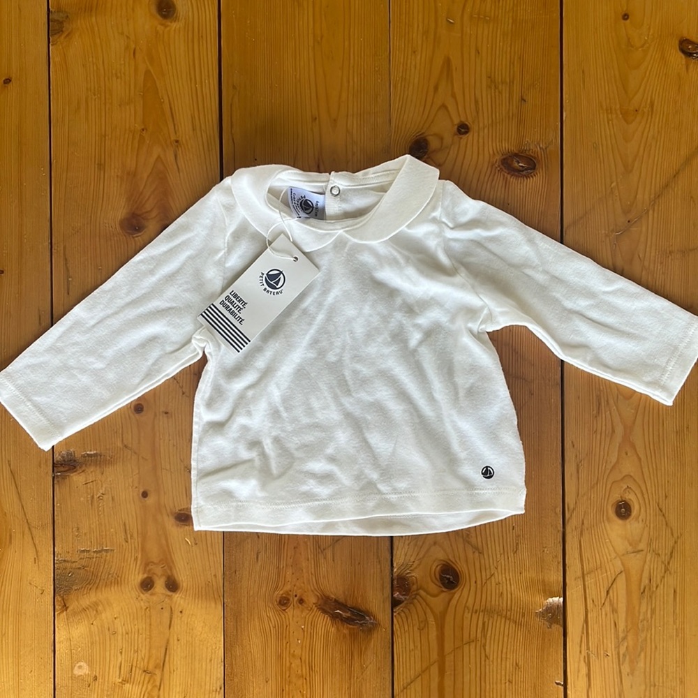 Petit Bateau blouse 6m